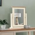 Lundy Dressing Mirror - Ivory Painted
