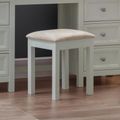 Maine Dressing Stool - Padded - Grey