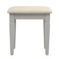 Paisley Grey Painted Padded Dressing Stool