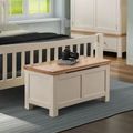 Lundy Blanket Box - Ivory Painted