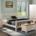 Lundy Bed - Ivory Painted - Sizes Available