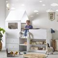 Orpheus Midsleeper Bed - White