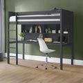 Titan Highsleeper Bed - Dark Grey