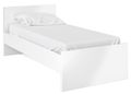 Naia White Gloss 3ft Single Bed