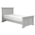 Paisley Grey Painted High Foot End Bed - Sizes Available