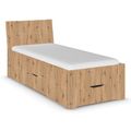 Rauch Aditio 3ft Single Bed - Artisan Oak