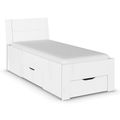 Rauch Aditio 3ft Single Bed - High Gloss White