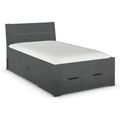 Rauch Aditio 4ft Small Double Bed - High Gloss Grey