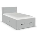 Rauch Aditio 4ft Small Double Bed - Silk Grey