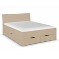 Rauch Aditio 5ft King Size Bed - Champagne
