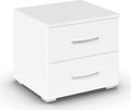 Rauch Aditio 2 Drawer Bedside Cabinet - Alpine White
