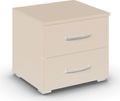 Rauch Aditio 2 Drawer Bedside Cabinet - Champagne
