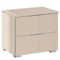 Rauch Alabama 2 Drawer Bedside Cabinet - Champagne