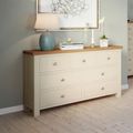 Lundy Chest - 3+4 Drawer - Ivory Painted