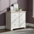 Cromwell Chest - 2+2 Drawer - Grey Painted