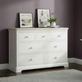 Cromwell Chest - 3+4 Drawer - Grey Painted