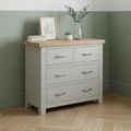 Wilmont Chest - 2+2 Drawer - Grey Painted