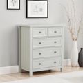 Maine Chest of Drawers - 3+2 Drawer - Grey