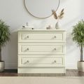 Pembroke Cream 3 Drawer Small Chest