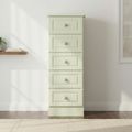 Pembroke Cream 5 Drawer Narrow Chest