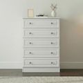 Pembroke White 5 Drawer Chest