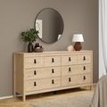 Barcelona Jackson Hickory Oak 4+4 Drawer chest