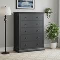 Bordeaux Chest - 2+4 Drawer - Charcoal