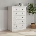 Bordeaux Chest - 2+4 Drawer - Cotton