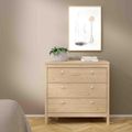 Madrid Jackson Hickory Oak 3 Drawer Chest