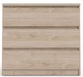 Naia Oak Effect 3 Drawer Small Chest