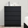 Oslo Chest - 4 Drawer - Black