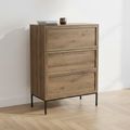 Palmdale Chest - 3 Drawer - Smoked Oak