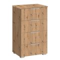 Rauch Alabama 4 Drawer Narrow Chest - Artisan Oak