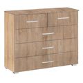 Rauch Alegro 3+2 Drawer Chest - Sonoma Oak