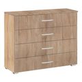 Rauch Alegro 4 Drawer Chest - Sonoma Oak