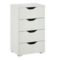 Rauch Arnstein 4 Drawer Narrow Chest - Alpine White