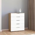 Rauch Flipp 5 Drawer Chest with Adjustable Height - Artisan Oak and Alpine White