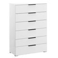 Skat Meridian Chest - 6 Drawer - Alpine White