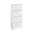 Rauch Skat Shine 4 Drawer Narrow Chest - Alpine White