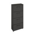Rauch Skat Shine 4 Drawer Narrow Chest - Graphite