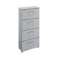 Rauch Skat Shine 4 Drawer Narrow Chest - Silk Grey