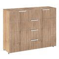 Rauch Texas 3+2 Drawer Chest - Sonoma Oak