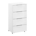 Rauch Texas 4 Drawer Narrow Chest - Alpine White