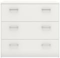 Space White 3 Drawer Small Chest