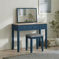 Marlow Dressing Table Set - 3 Drawer - Blue