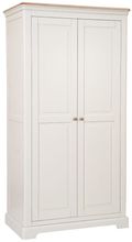Cromwell Grey Painted 2 Door Wardrobe
