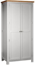 Lundy Grey Painted 2 Door Wardrobe