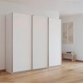 Rauch Kulmbach 203cm 3 Door Sliding Wardrobe - Alpine White