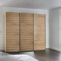 Rauch Kulmbach 203cm 3 Door Sliding Wardrobe - Sonoma Oak