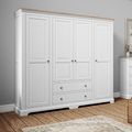 Cromwell Chest - 2+4 Drawer - White Painted